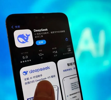 DeepSeek se tornou o aplicativo gratuito mais baixado nos EUA
